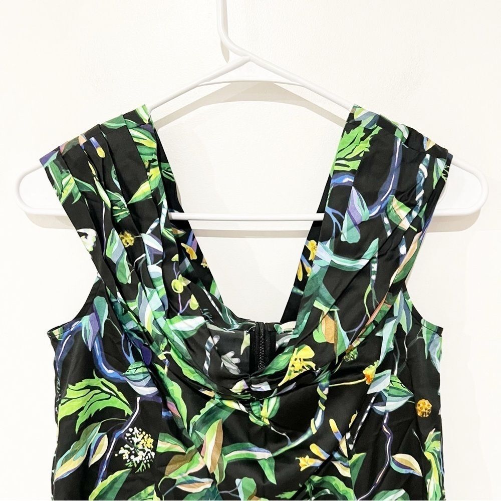 NWT Jason Wu Collection Tropical-Print Off-the-Shoulder Bardot Top size 4 $595 - Picture 7 of 9
